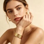 Asymmetrical Waves Cuff